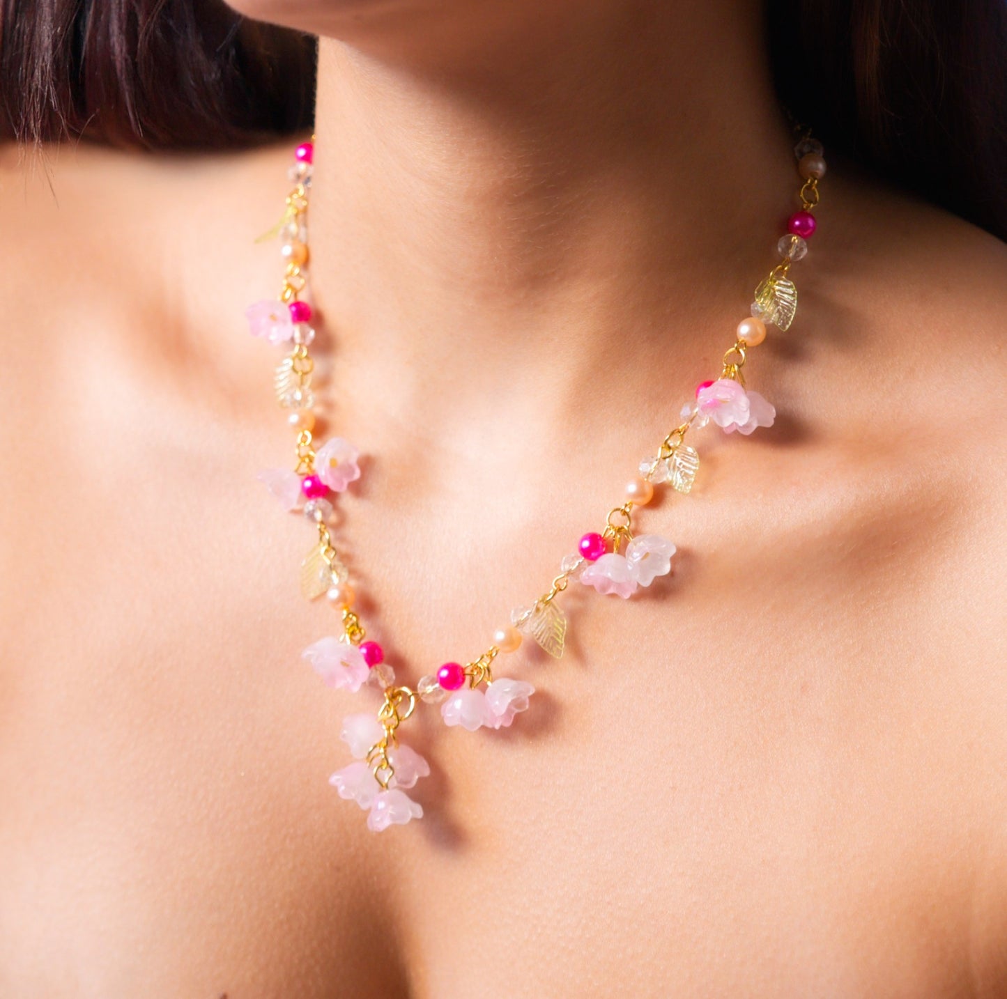 Fairy Lily of the Valley Necklace Flower Aesthetic